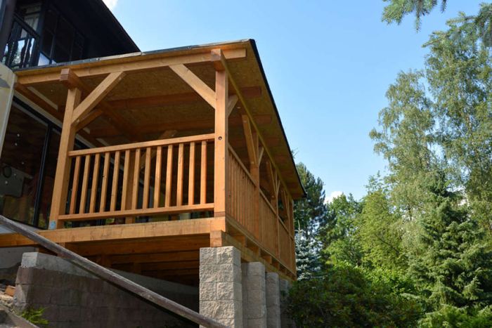 Balkony a přístavby — realizace 6