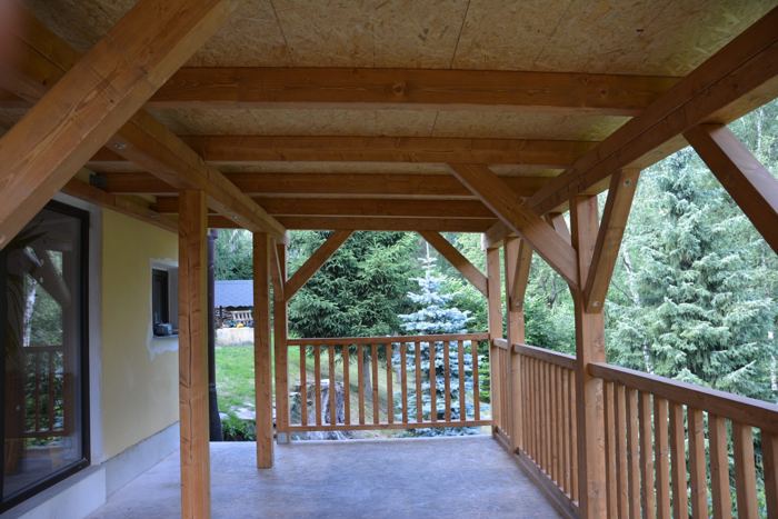 Balkony a přístavby — realizace 7