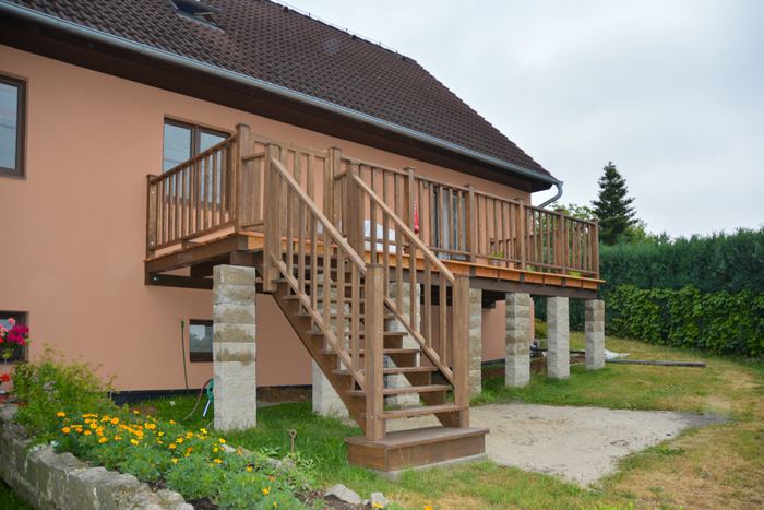 Balkony a přístavby — realizace 17